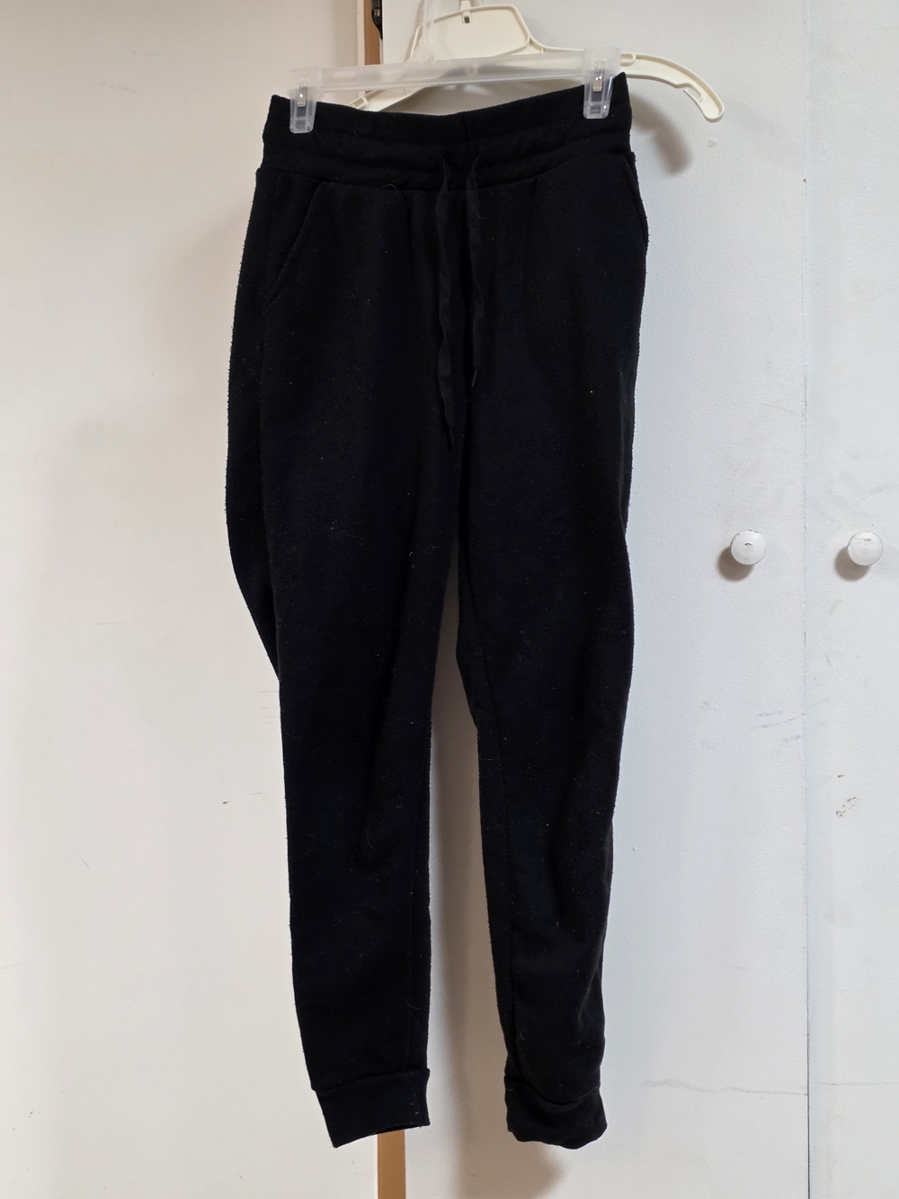 Women's Black Drawstring Jogger Pants